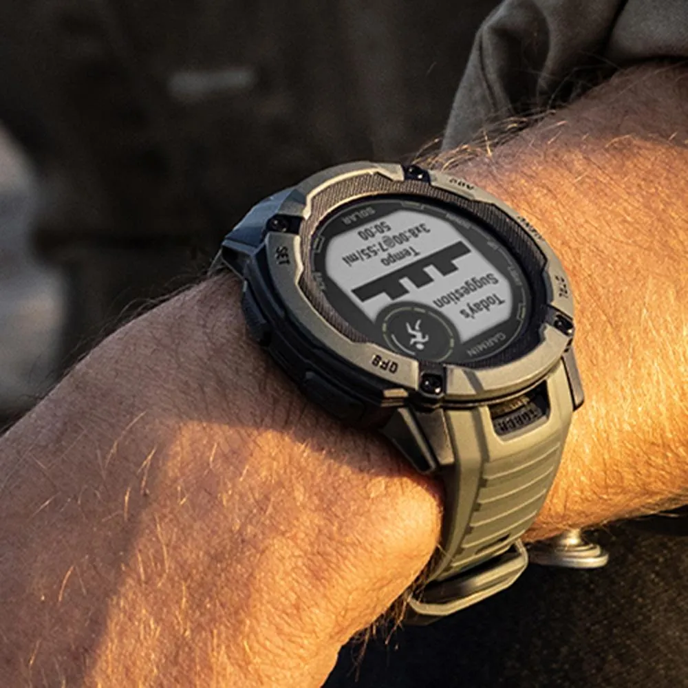 Garmin Instinct 2X Solar Rugged GPS Smartwatch Graphite   2x Tactical Bracelet