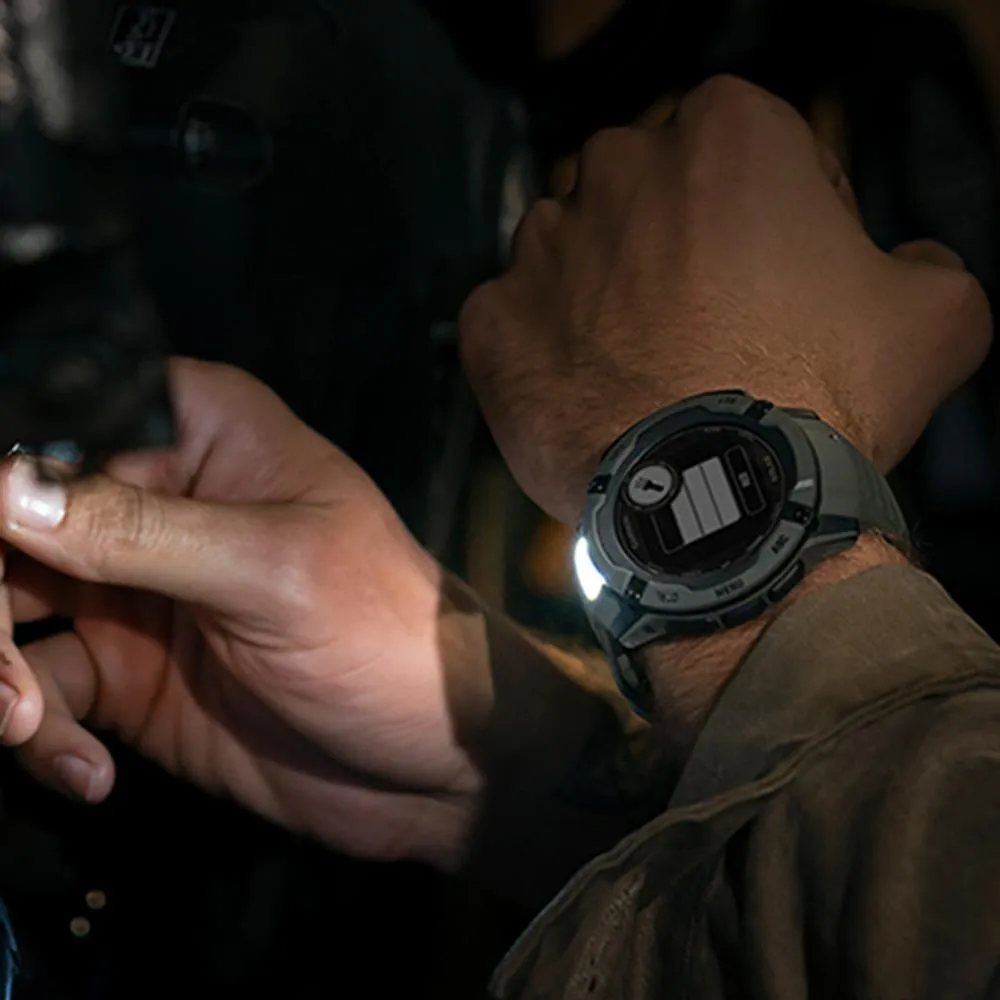 Garmin Instinct 2X Solar Rugged GPS Smartwatch Graphite   2x Tactical Bracelet