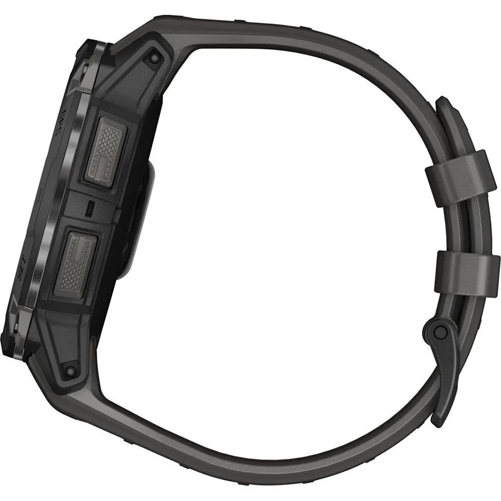 Garmin Instinct 3 - 50 mm GPS Smartwatch AMOLED Black with Charging Dock Bundle