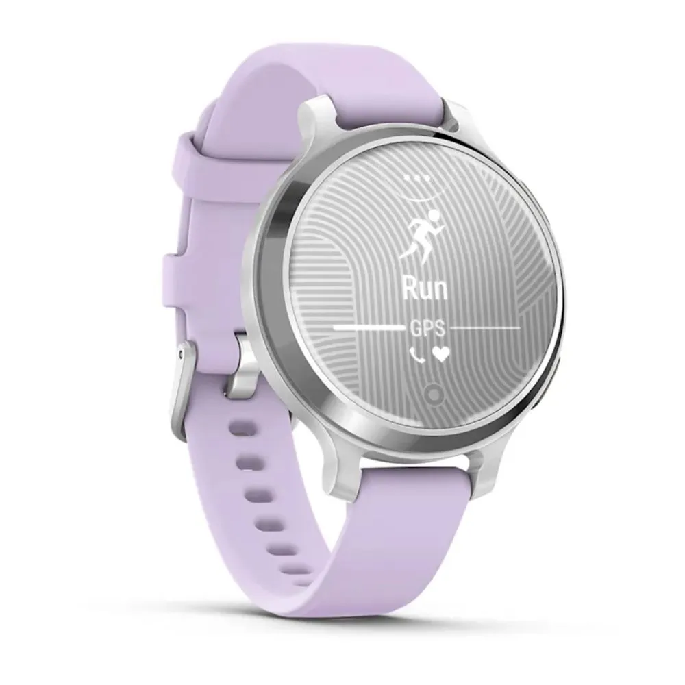Garmin Lily 2 Active (Silver with Jasmine Silicone Band)