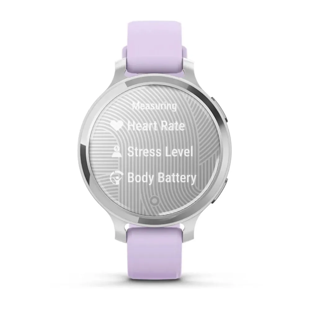 Garmin Lily 2 Active (Silver with Jasmine Silicone Band)