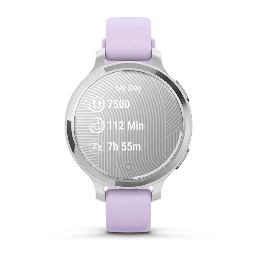 Garmin Lily 2 Active (Silver with Jasmine Silicone Band)