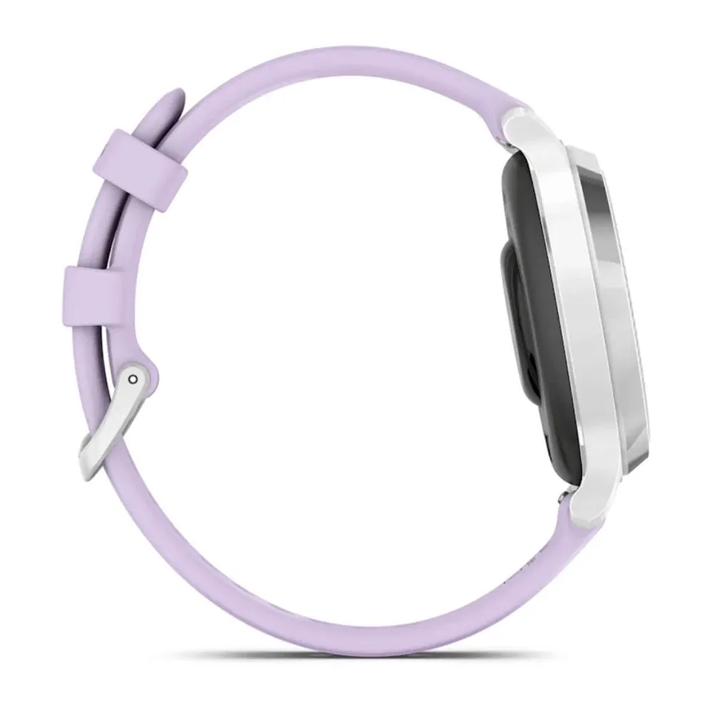 Garmin Lily 2 Active (Silver with Jasmine Silicone Band)