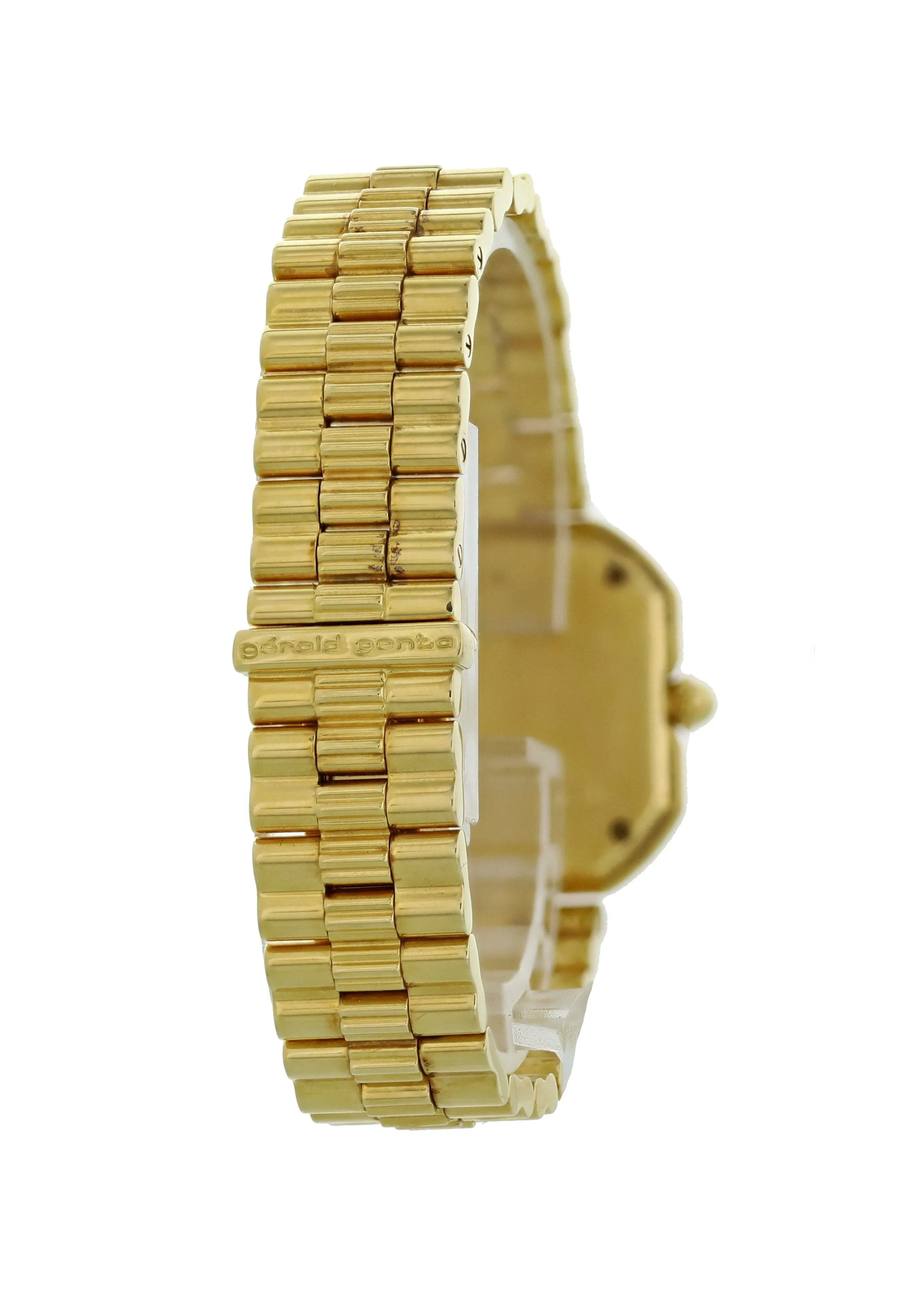 Gerald Genta G3591.7 18k Yellow Gold Diamond Ladies Watch