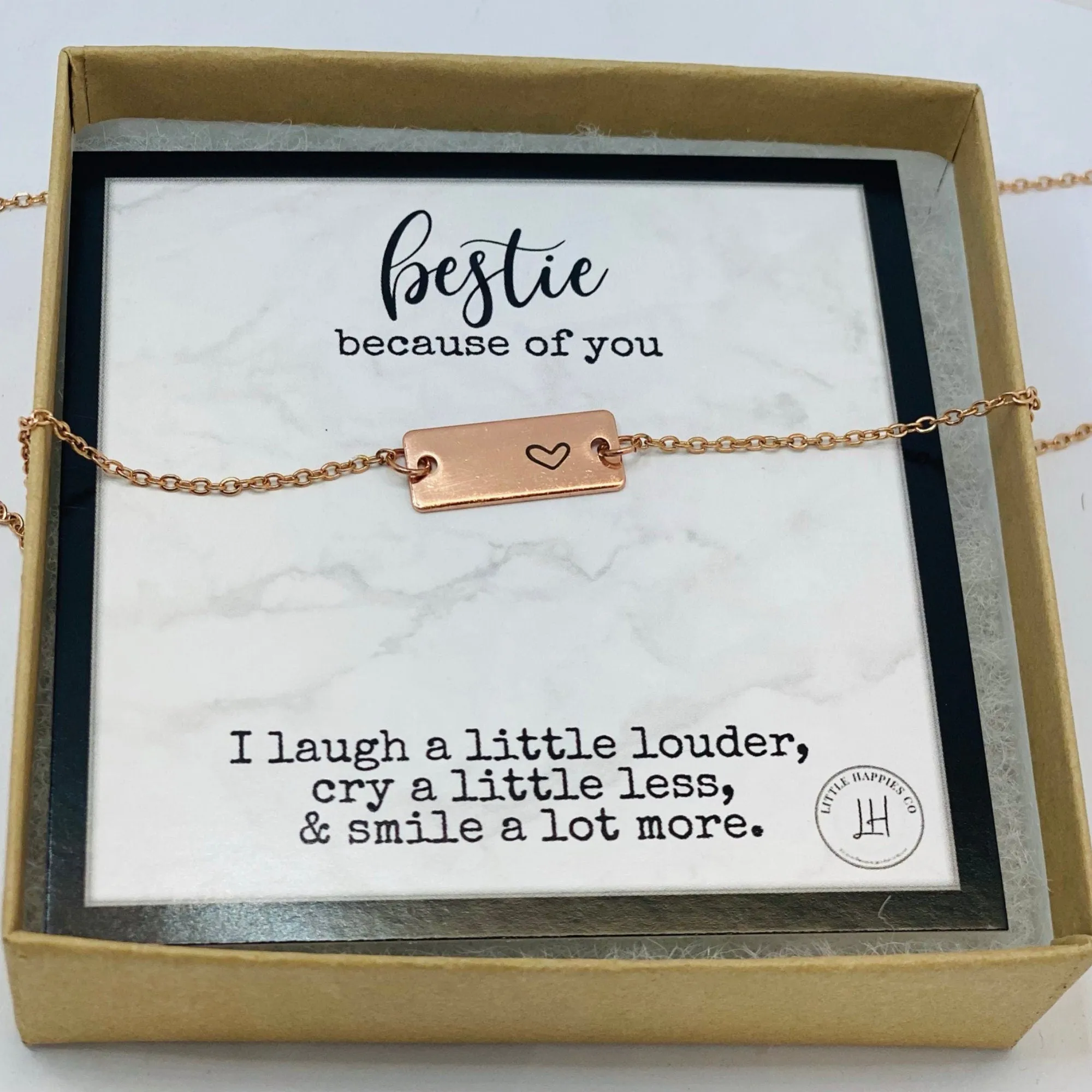Gift for my best friend, Necklace for friend, Gift for BFF birthday, Necklace for best friend, Gift for your best friend, Bar necklace