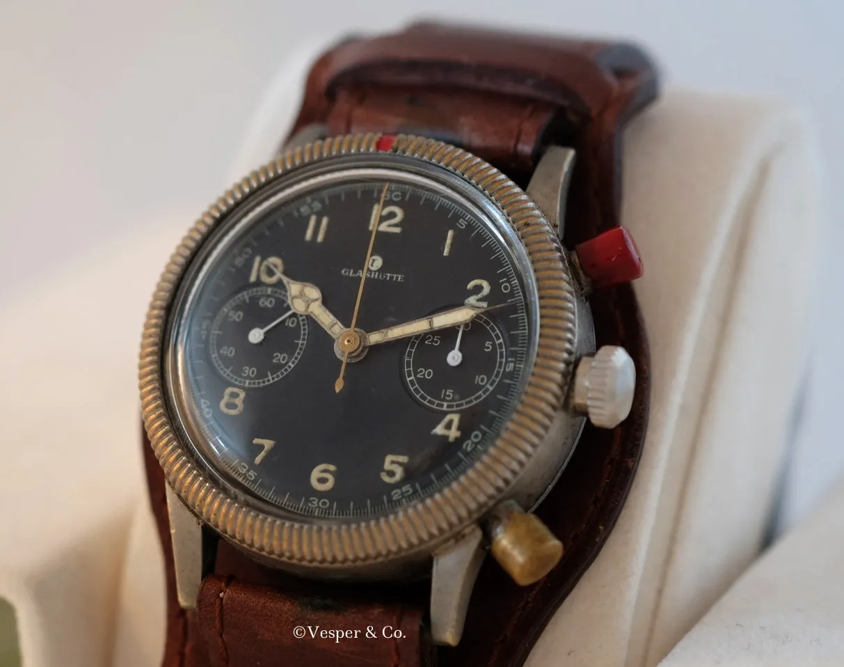 Glashütte Chronograph for the German Airforce