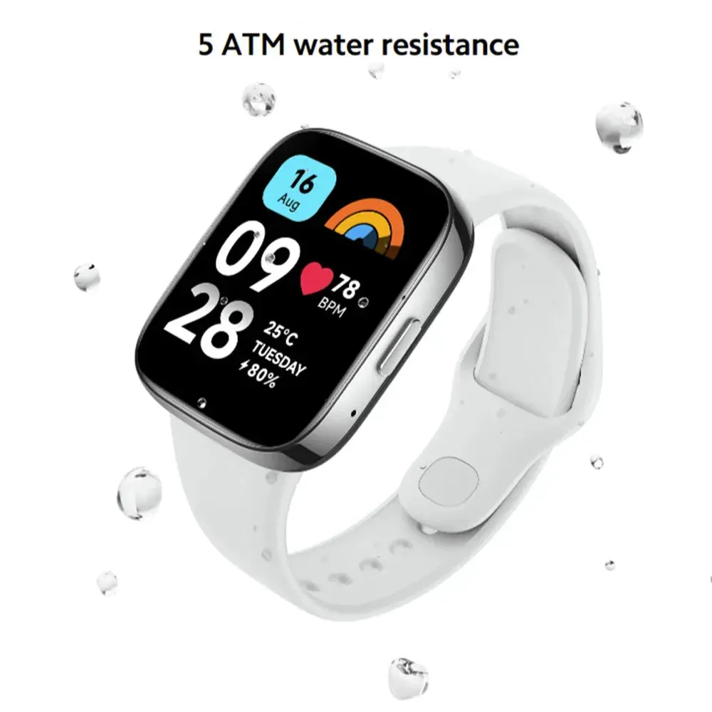Global Version Xiaomi Redmi Watch 3 Active 1.83" Display 5ATM Waterproof Bluetooth Phone Call 100  Sport Modes New Arrivals