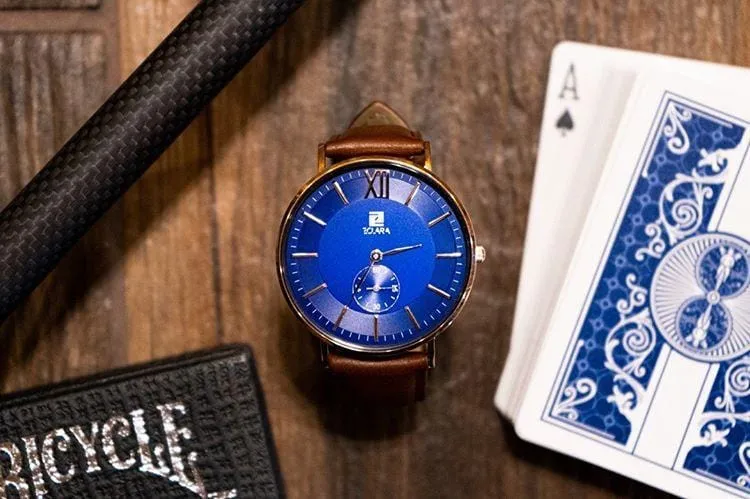 Gold Blue Lobo