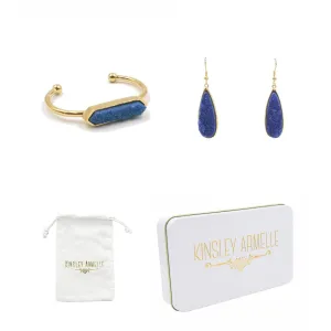 Gold Denim Quartz Gift Set (Ambassador)