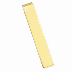 Gold Plated Polished Tie Bar