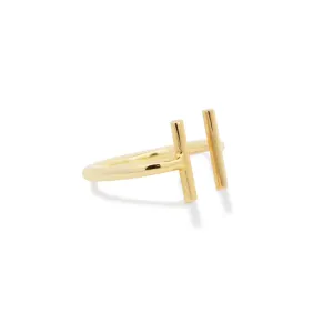 Golden Bar Ring