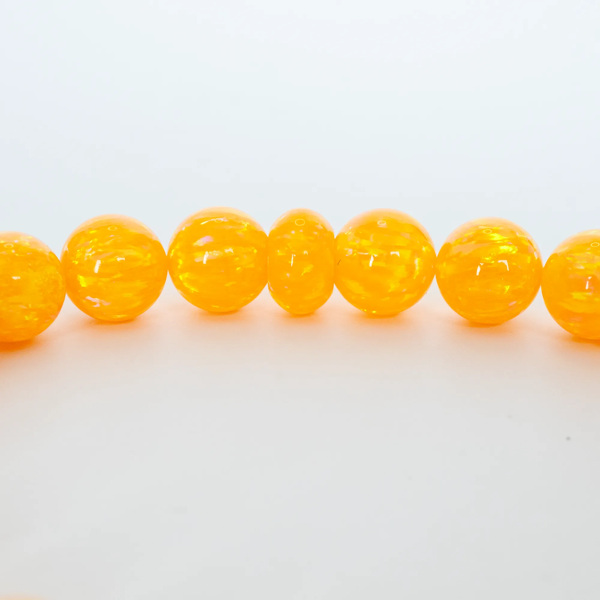 Golden Pineapple Opal Beaded Bracelet