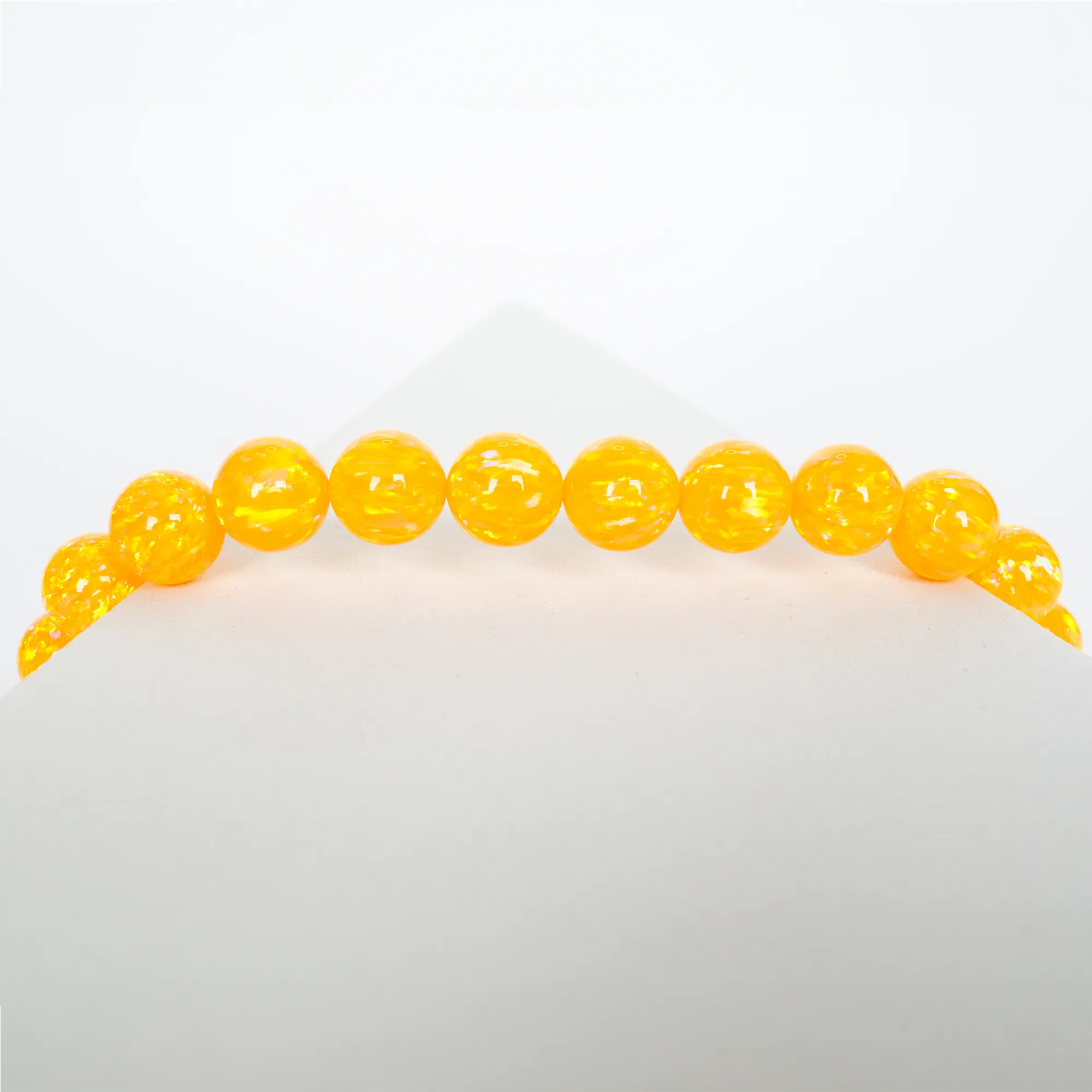 Golden Pineapple Opal Beaded Bracelet