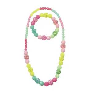 Great Pretenders Vividly Vibrant Necklace & Bracelet Set