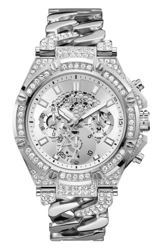 Guess Baron Silver Men's Watch GW0517G1