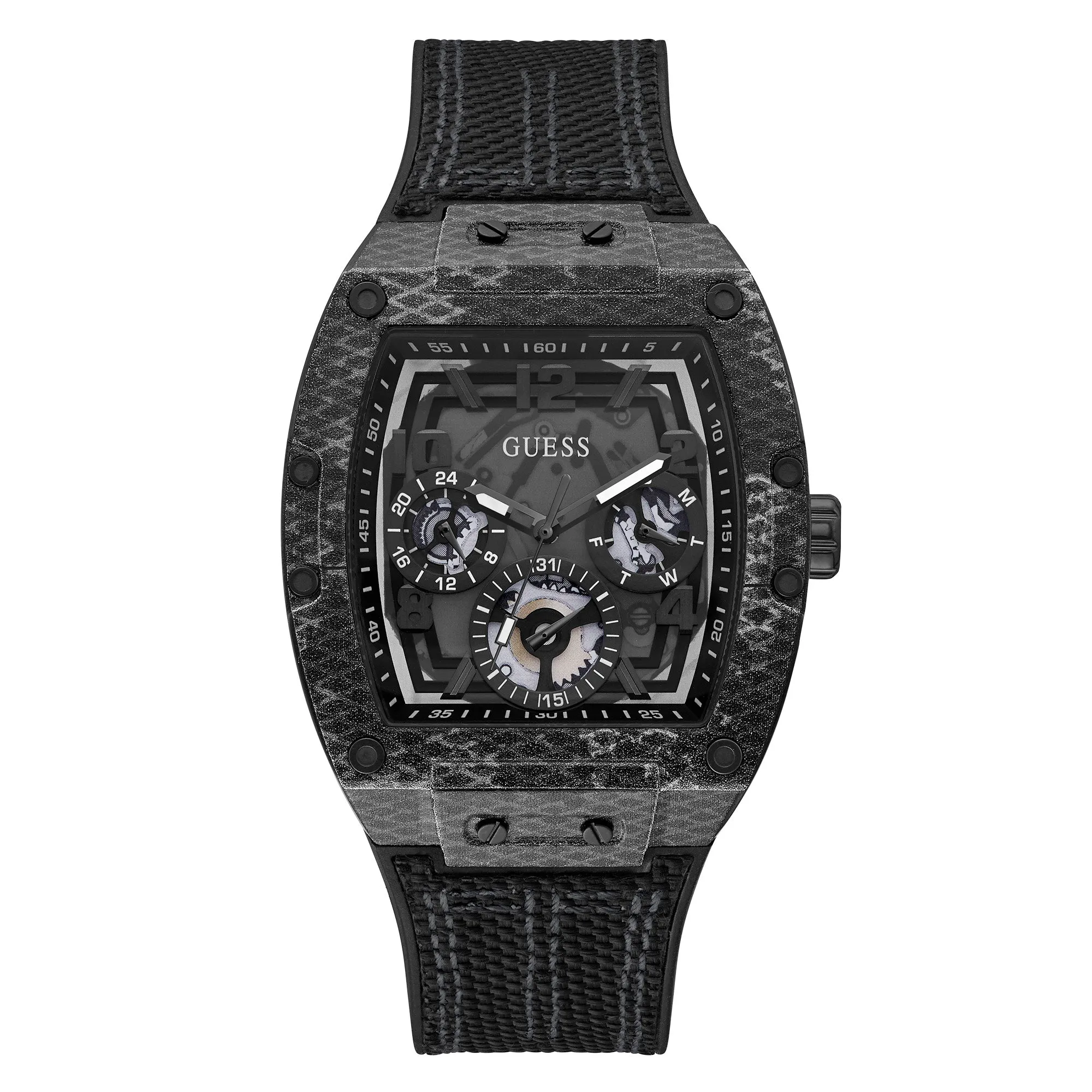 Guess Men's Watch Black Tone Case Quartz