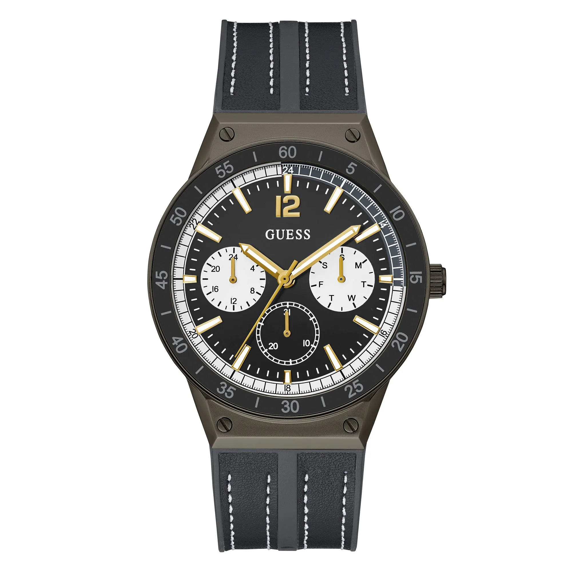 Guess Men's Watch Black Tone Case Quartz