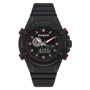 Guess Men's Watch Black Tone Case Quartz