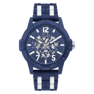 Guess Men's Watch Blue Tone Case Quartz