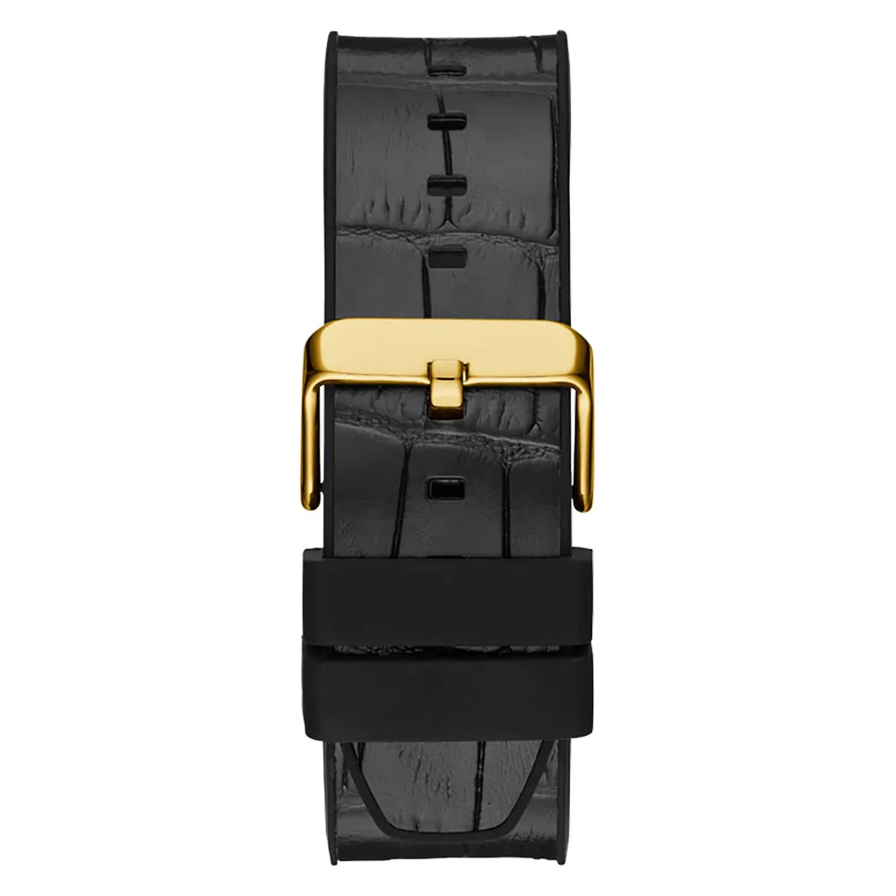 Guess Men's Watch Gold Tone Case Quartz