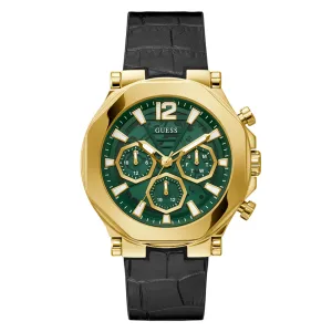 Guess Men's Watch Gold Tone Case Quartz