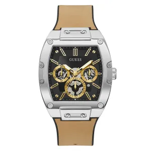 Guess Men's Watch Silver Tone Case Quartz