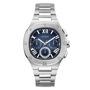 Guess Men's Watch Silver Tone Case Quartz