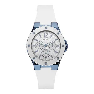 Guess Overdrive Multi-function Display Silicone Strap Women's Watch W0149L6