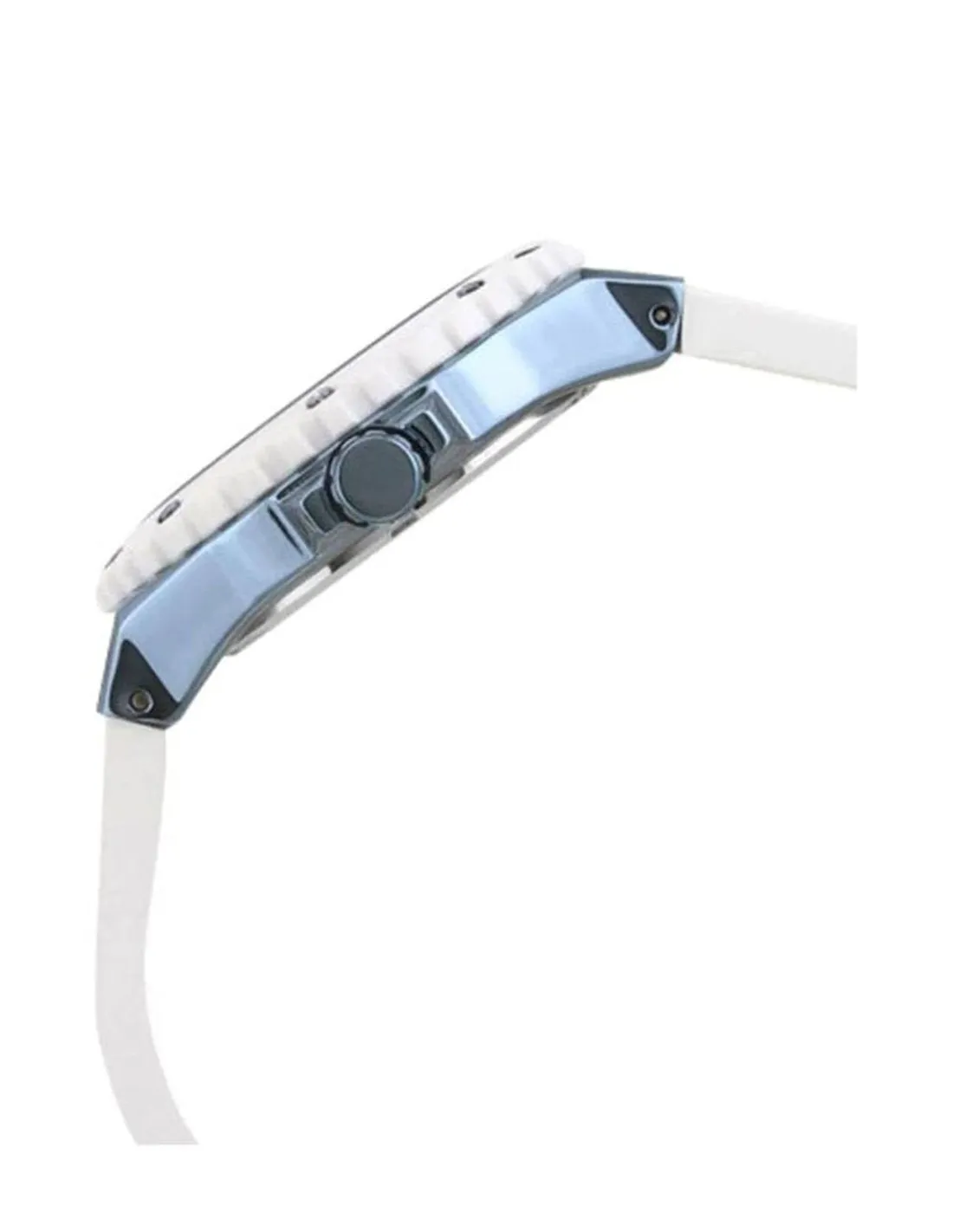 Guess Overdrive Multi-function Display Silicone Strap Women's Watch W0149L6