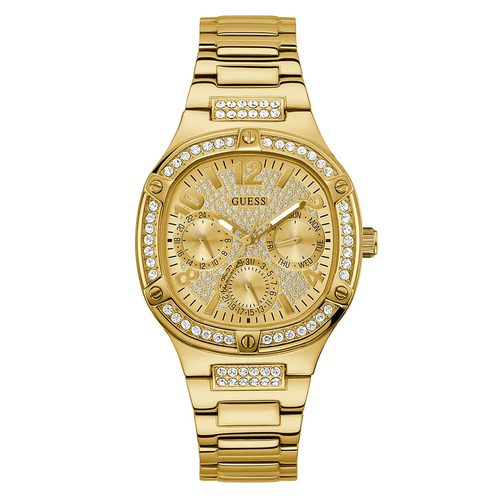 Guess Women's Watch Gold Tone Case Quartz