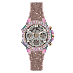 Guess Women's Watch Purple Tone Case Quartz