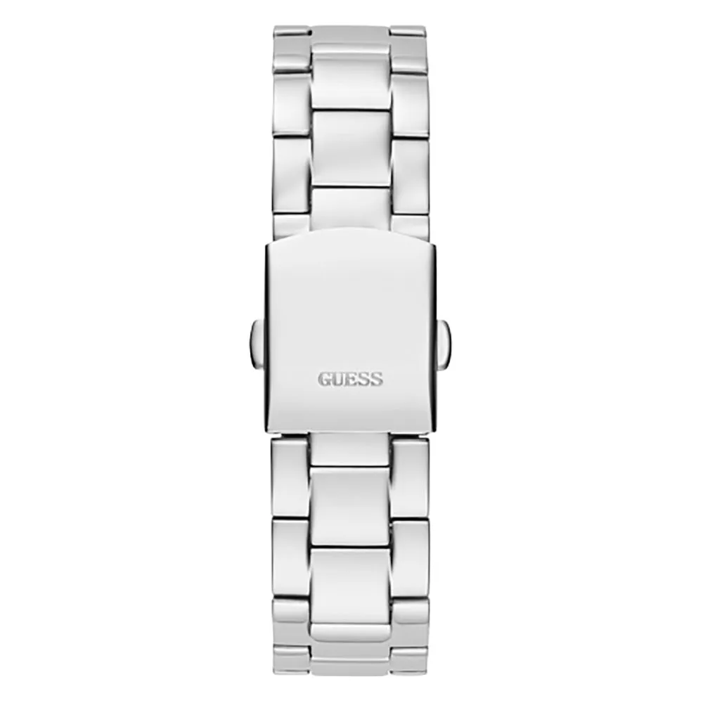 Guess Women's Watch Silver Tone Case Quartz