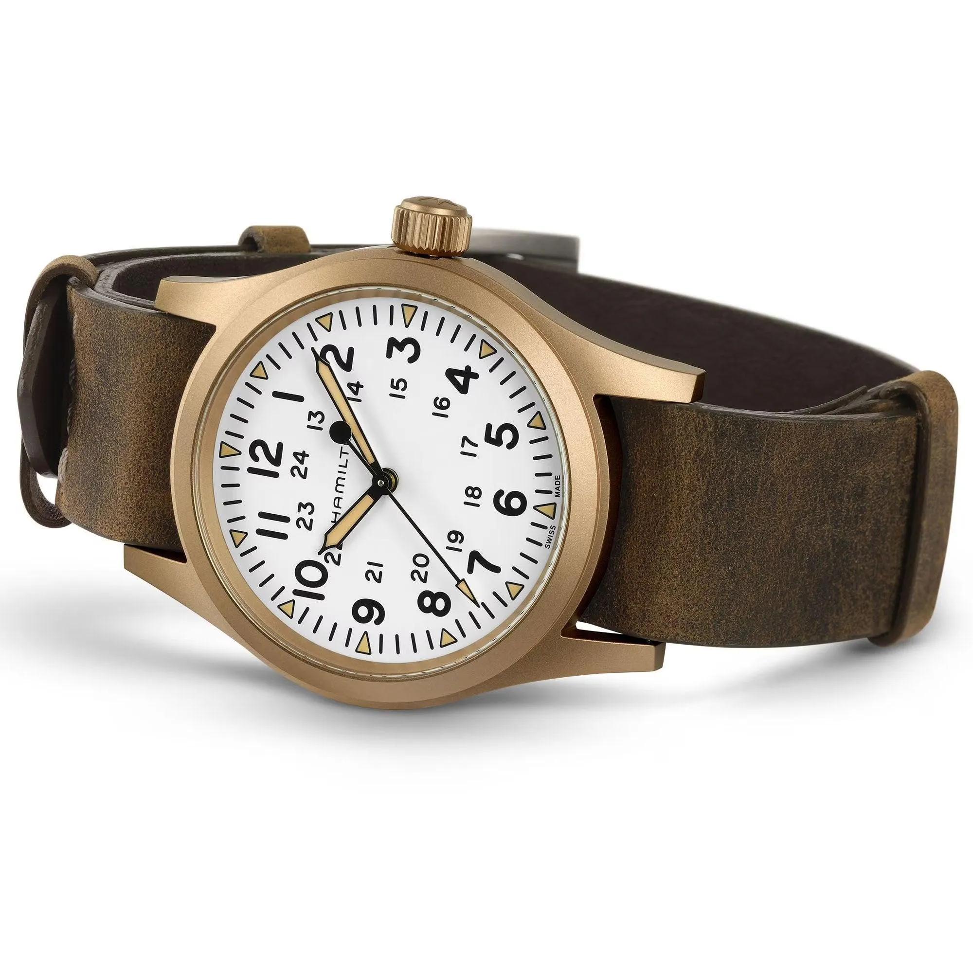 Hamilton Khaki Field Mechanical Bronze Men's Watch H69459510