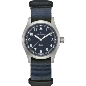 Hamilton Khaki Field Quartz 38mm Blue on Blue Nato