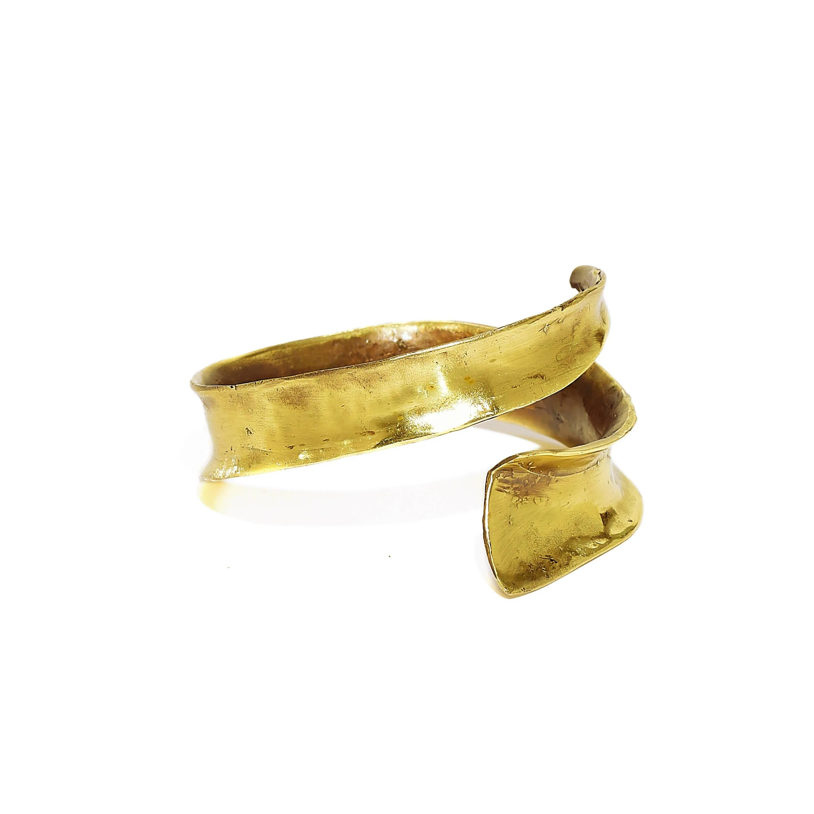 Handmade Bronze Wrap Bracelet