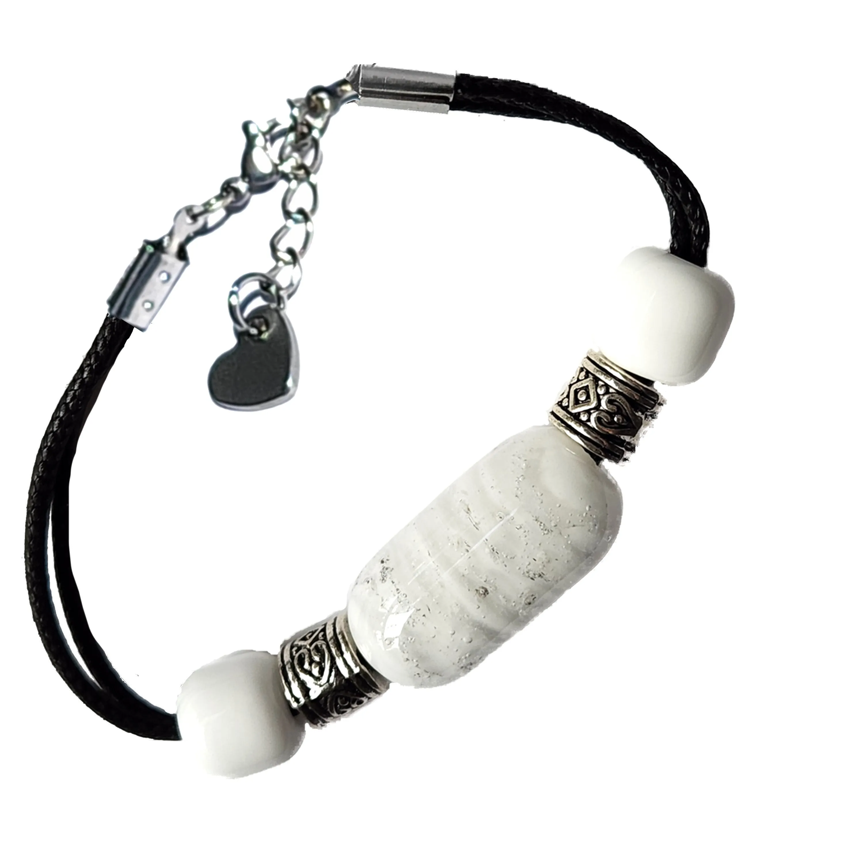 Handmade Cremation Jewelry - Memorial Pendant & Bracelet Set