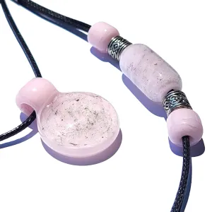 Handmade Memorial Jewelry - Cremation Pendant & Bracelet Set