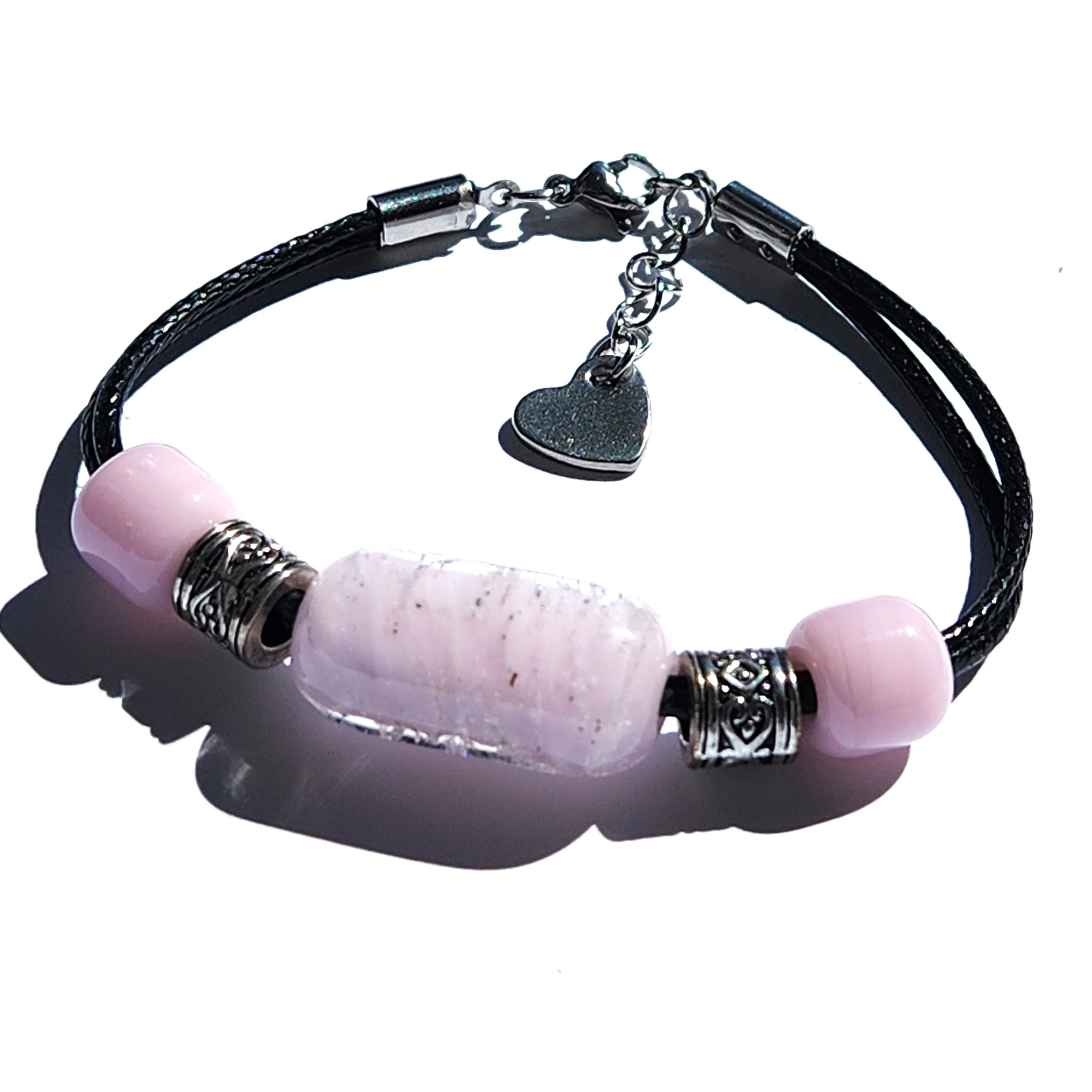 Handmade Memorial Jewelry - Cremation Pendant & Bracelet Set