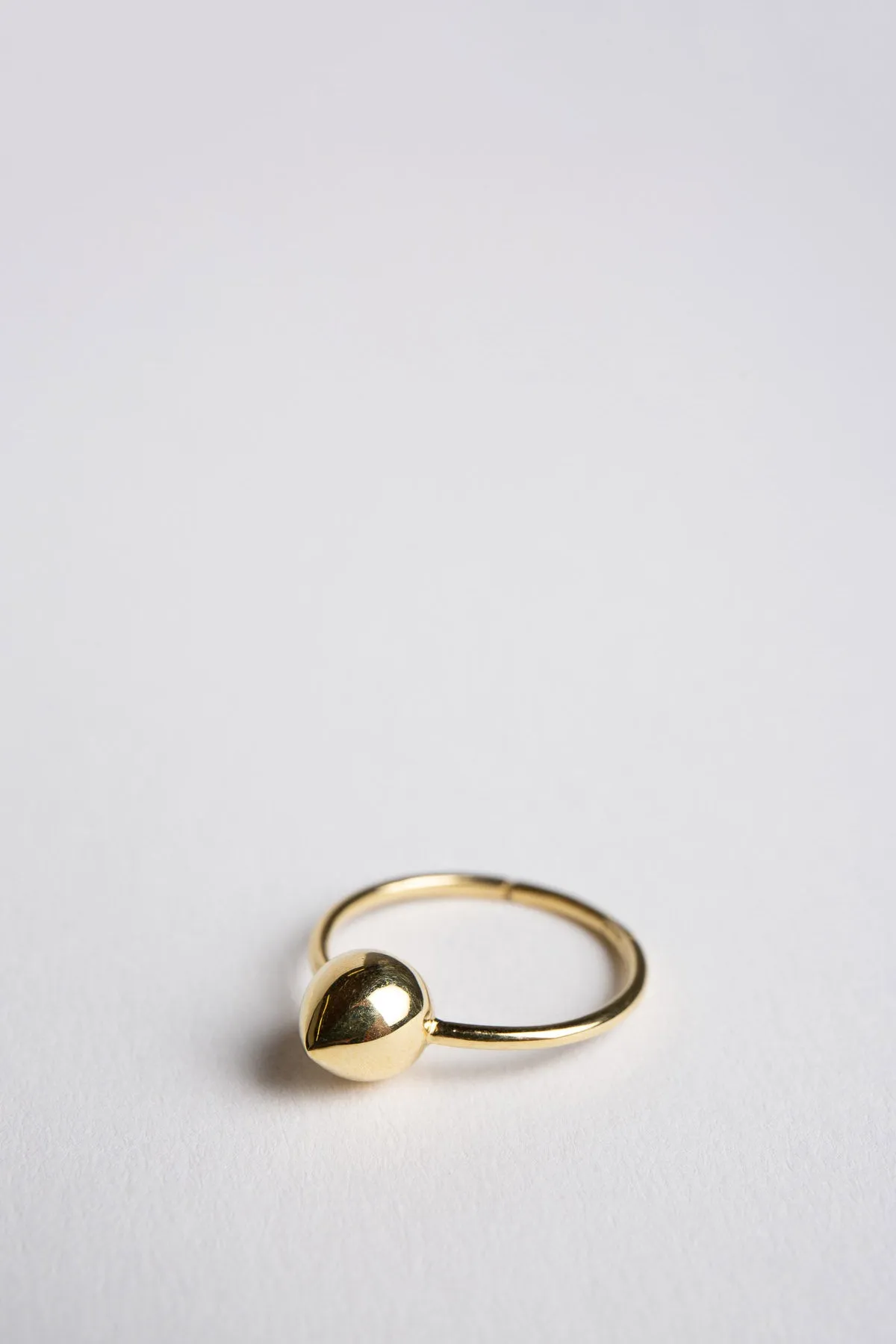 HANNAH MARTIN | GIANT TEARDROP 'CAPTIVE' LARGE EARRING