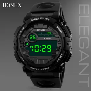 HONHX Men's Watch Water Proof Watches Luxury Date Digital LED Watch Reloj Deportivo Hombre Relogio Digital Electronic News