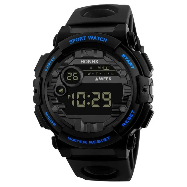HONHX Men's Watch Water Proof Watches Luxury Date Digital LED Watch Reloj Deportivo Hombre Relogio Digital Electronic News