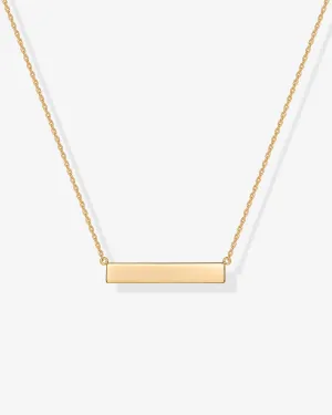 Horizontal Bar Necklace