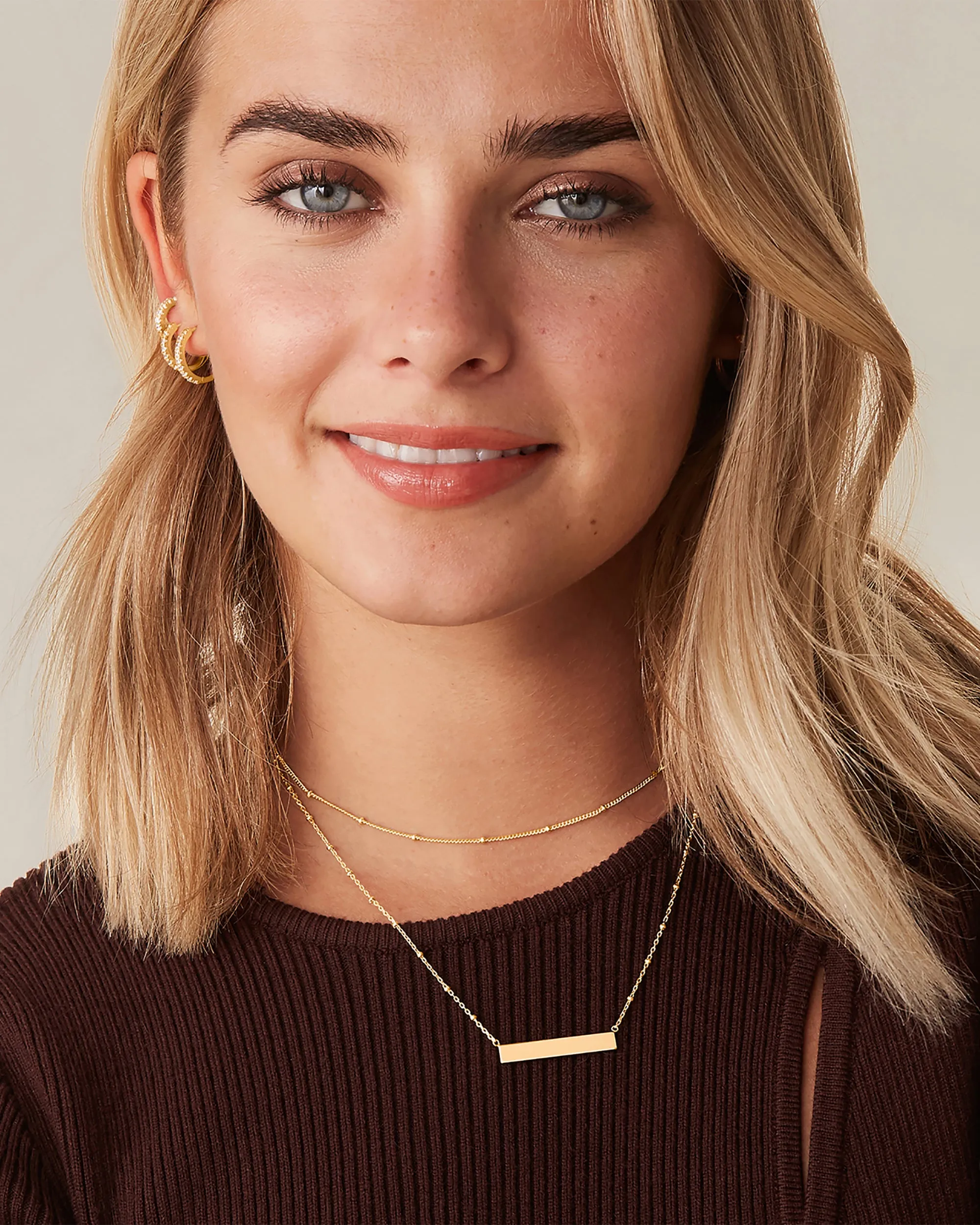 Horizontal Bar Necklace