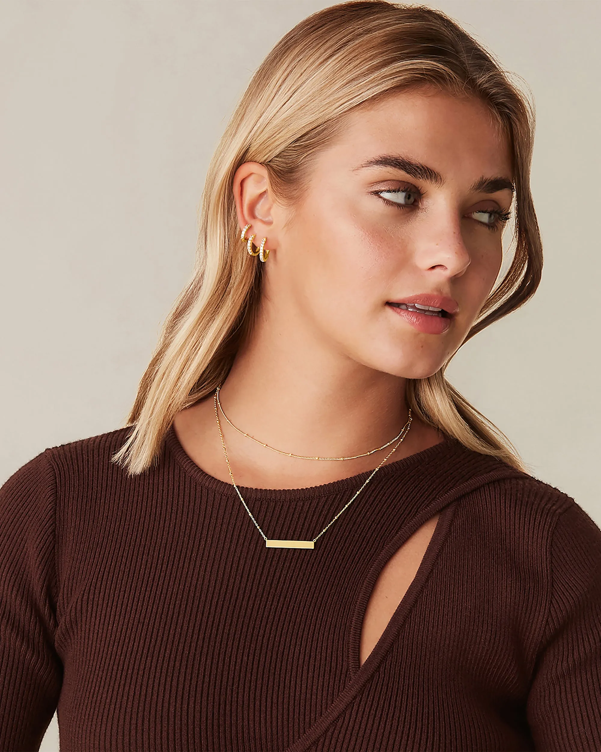 Horizontal Bar Necklace