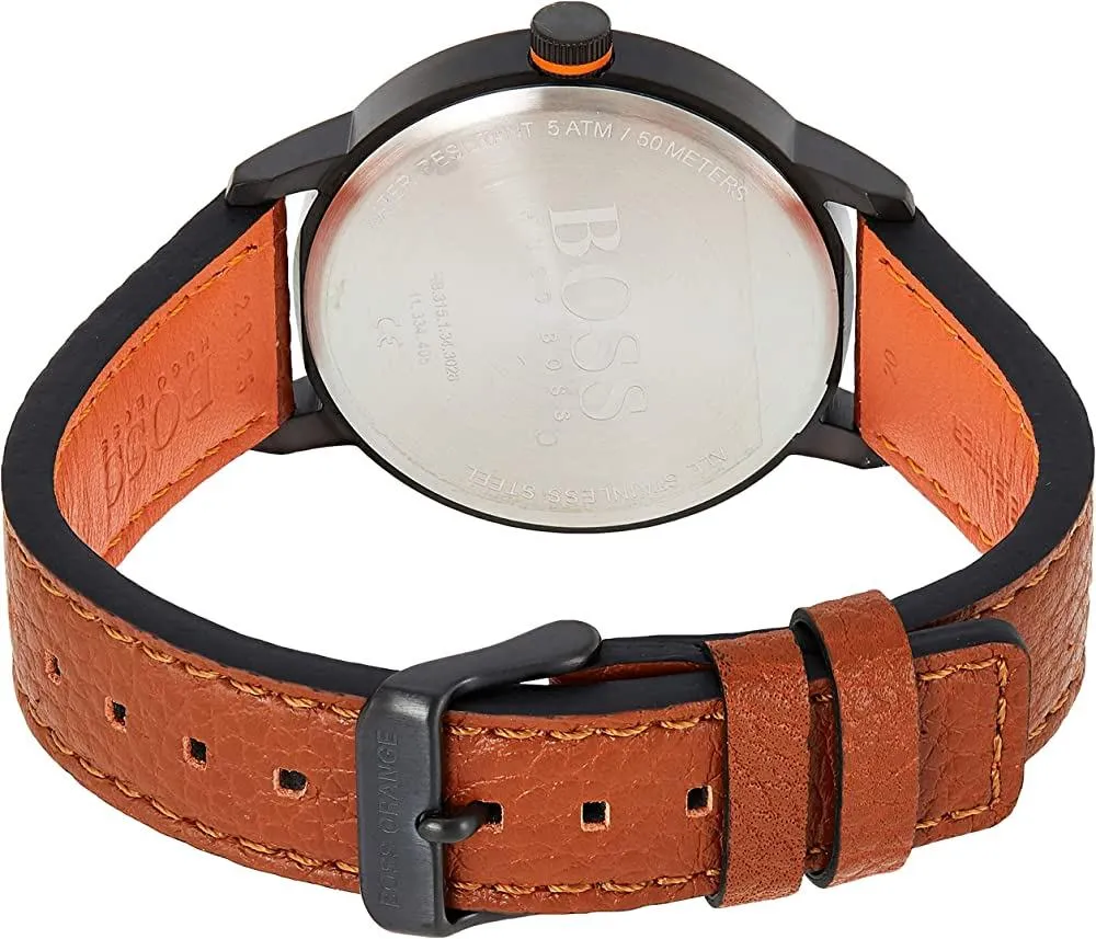 Hugo Boss Stand Men's Grey Dial Watch 1530075