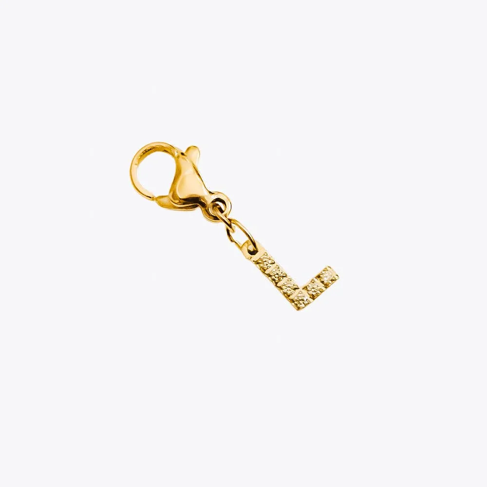 Initial Diamond Charms