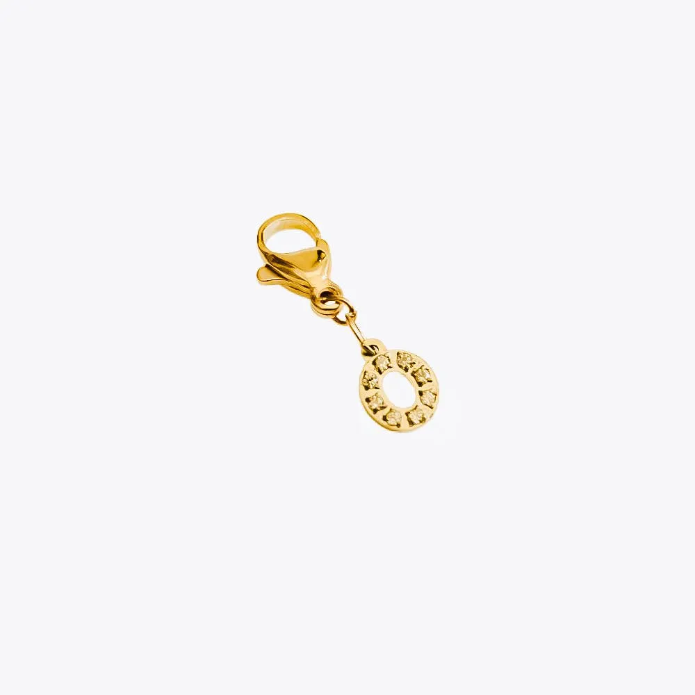 Initial Diamond Charms