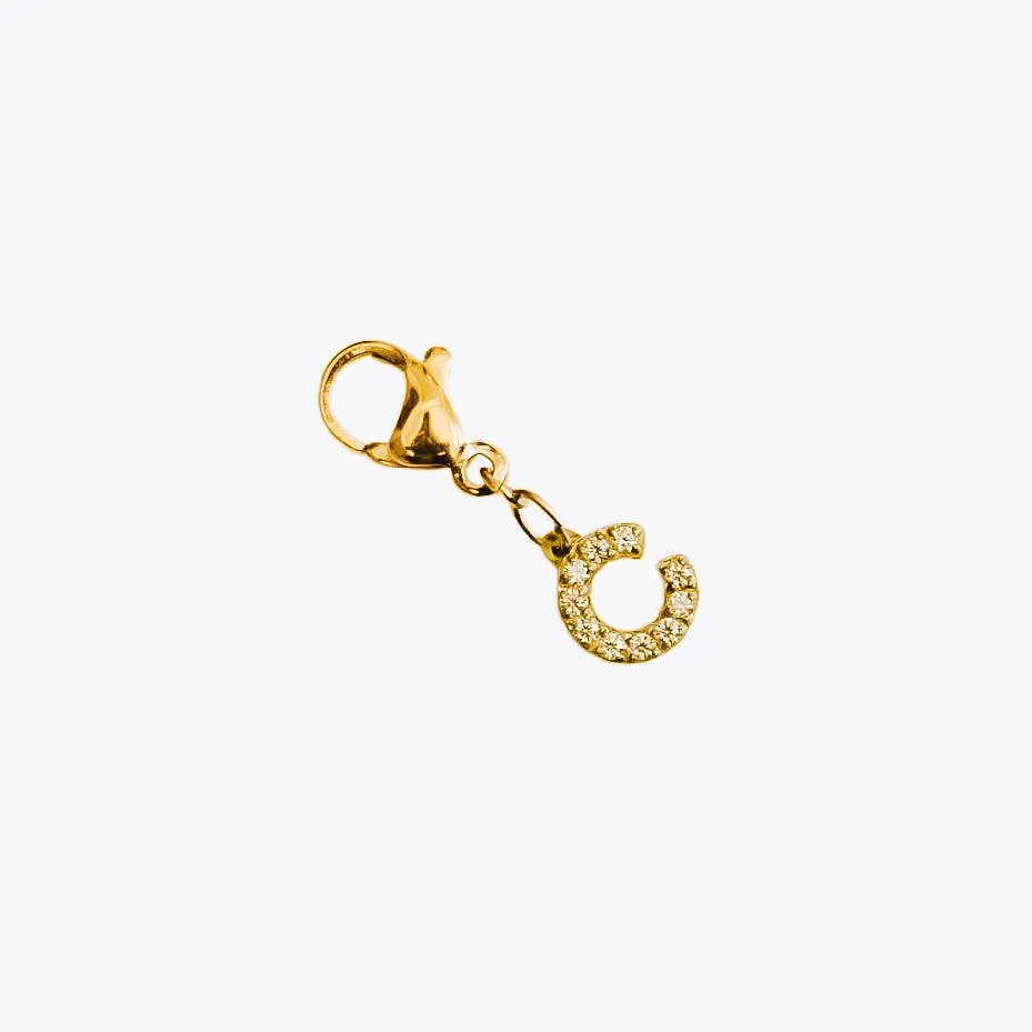 Initial Diamond Charms