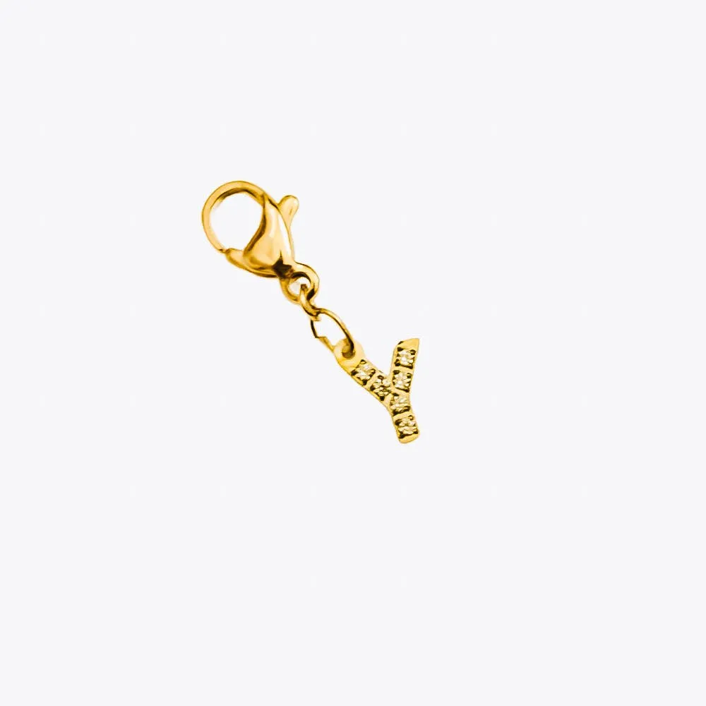 Initial Diamond Charms