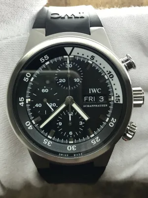 IWC Aquatimer Chronograph IW371933 Black Dial Automatic Men's Watch